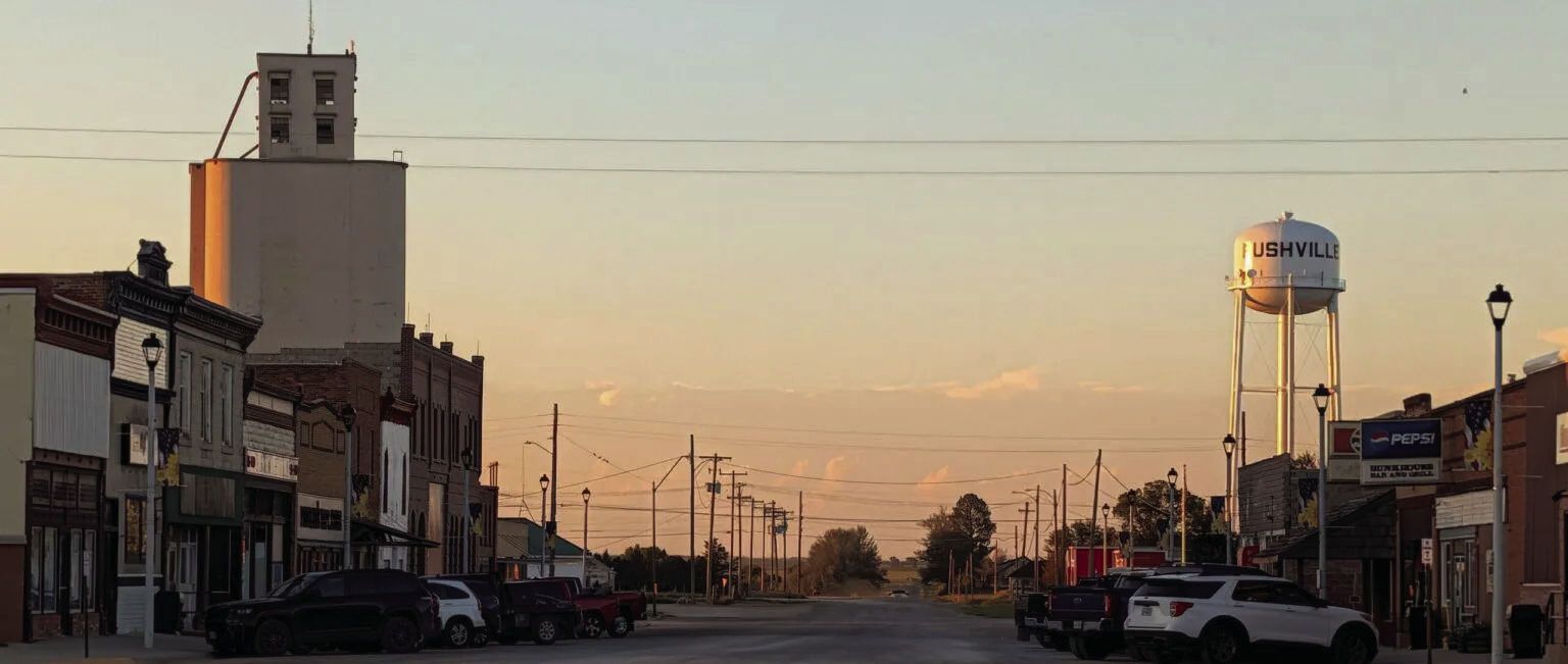 Rushville sits at center stage in the superhero world, thanks to the new HBO hit series “Lanterns” and its executive producer Tom King, who has family ties to the northwest Nebraska town. Photo by Heidi Beguin for the Flatwater Free Press