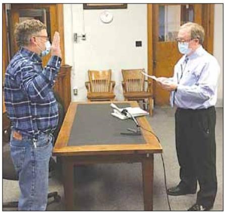Commissioner sworn in