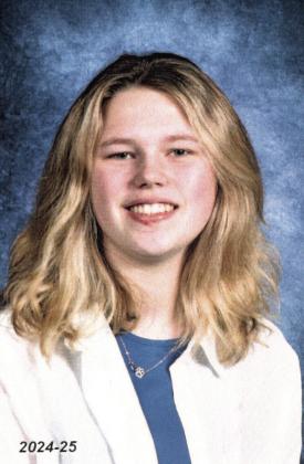 Ayden Hunzeker delegate to Cornhusker Girls State