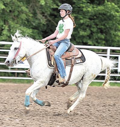 Collins Hinrichsen – 19.01 sec – Purple Reserve Champion Keyhole Race-Junior Division