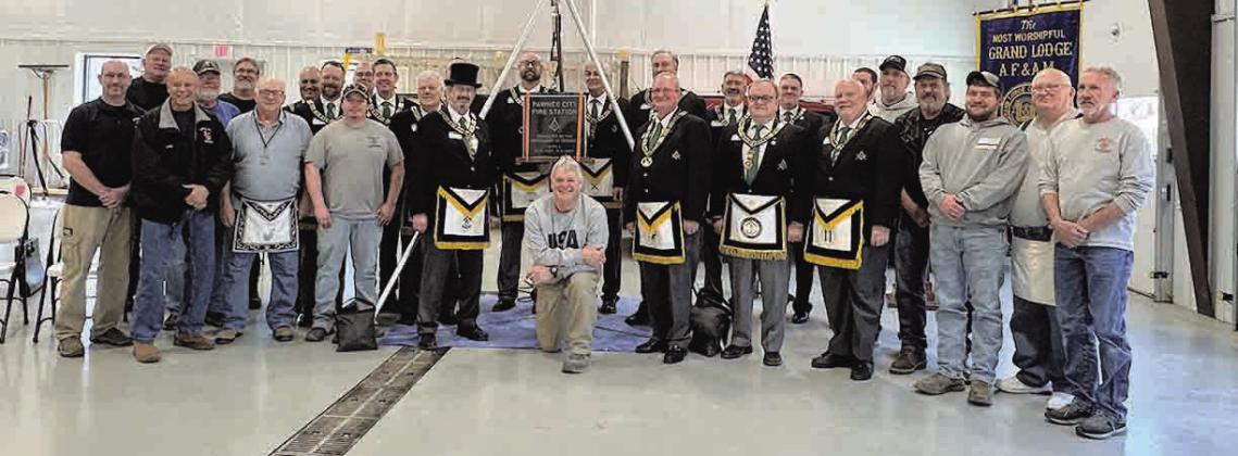 Grand Masons celebrate new fire hall