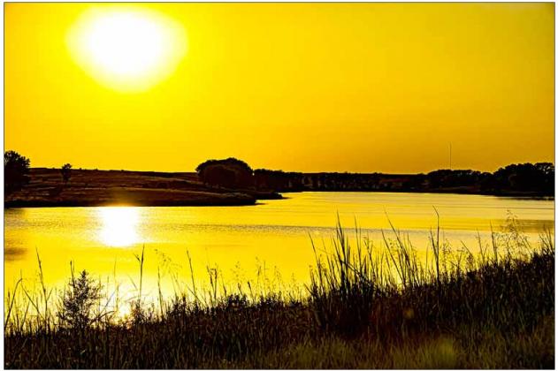 Burchard Lake sunset