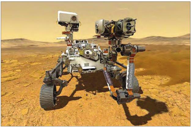Preserverance rover makes it to Mars.