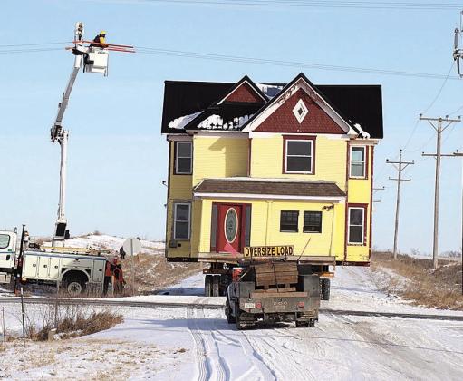 Tyler House Moved Miles