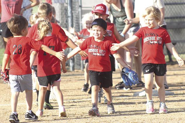 Pawnee City T-Ball and Coach Pitch teams wrap up seasons