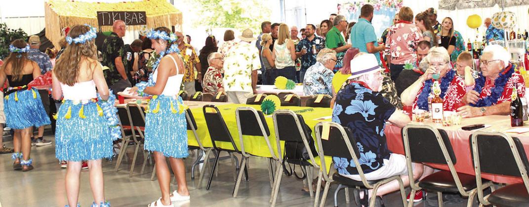 Pawnee County EMS hosts Luau Dinner and Auction fundraiser