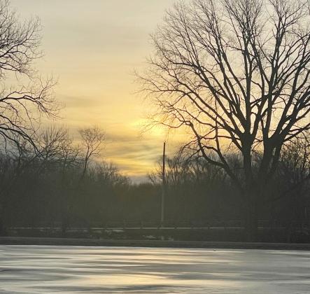 City Pond Sunrise