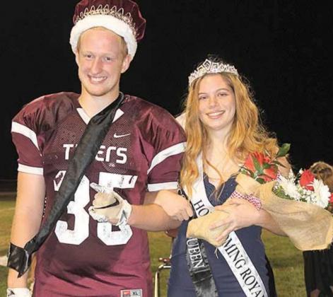 Lewiston’s 2020 Homecoming Royalty is King Jonathan Janssen and Queen Masyn Arena. Paula Jasa/Republican