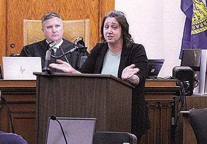 Chelsey Retchless was the key note speaker at the drug court graduation