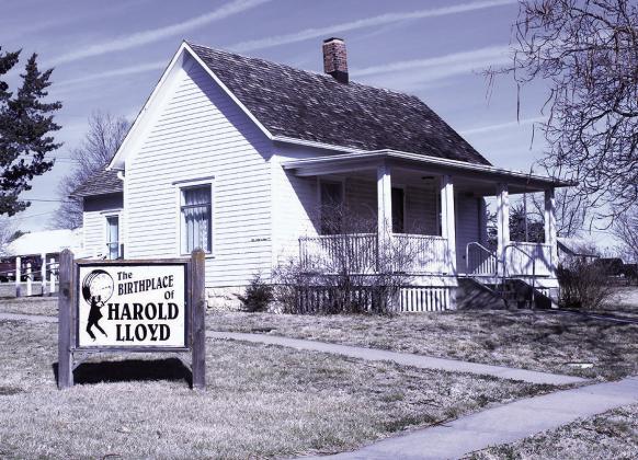 Harold Lloyd's birthplace will show his movies all afternoon on April 4