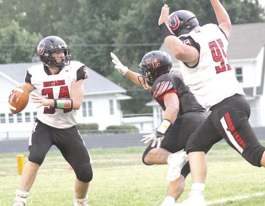 Pawnee City blasts Meridian 57-6 through weather delay