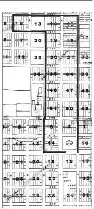 Santa Parade Route