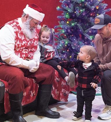 Santa made a visit to Table Rock