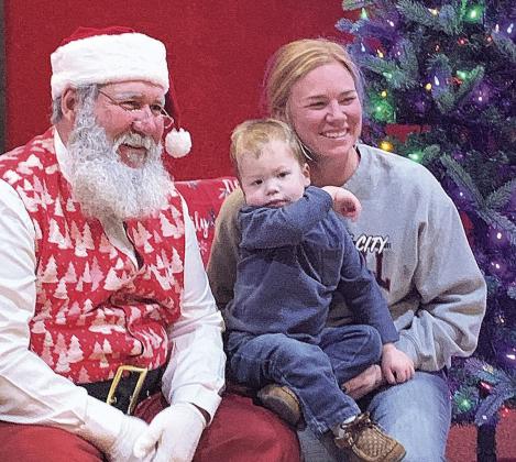 Santa made a visit to Table Rock