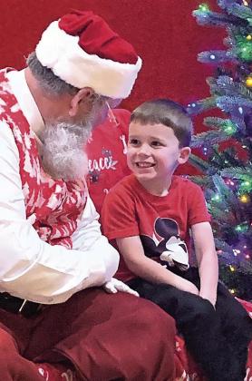 Santa made a visit to Table Rock