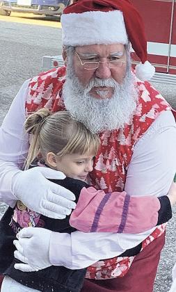 Santa made a visit to Table Rock