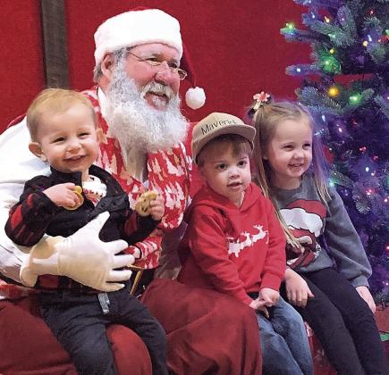 Santa made a visit to Table Rock