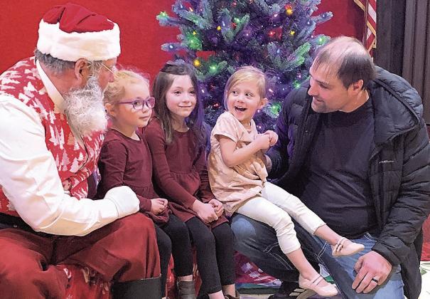 Santa made a visit to Table Rock