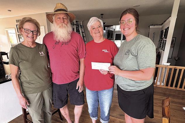 Tomek family donation to DuBois ZCBJ