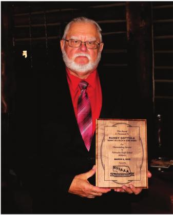 Gottula Receives Outstanding Service Award