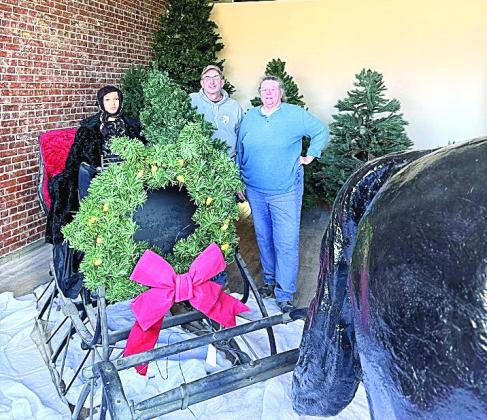 Unique Christmas Display in Table Rock