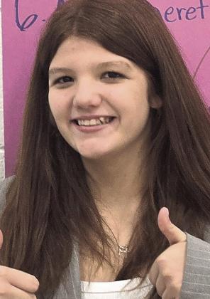 Lillian Gray delegate to Cornhusker Girls State