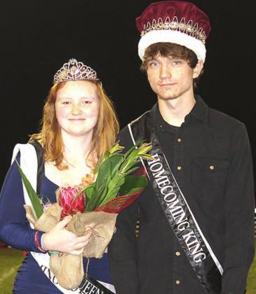 2021 Lewiston Homecoming Royalty is Queen Rhiannon Harms and King Kienen Creek. Paula Jasa/Republican