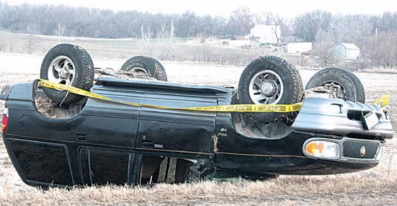Rollover accident near Table Rock