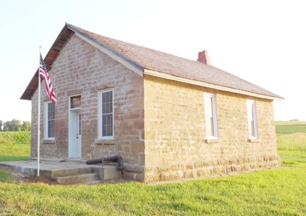 The Rock School, built by local men in 1873