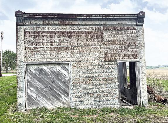 The Steinauer fire house before restoration Photo courtesy of Mary Wagner