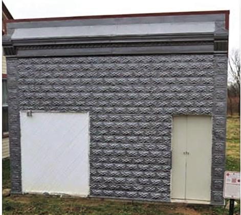 The Steinauer fire house after restoration Photo courtesy of Mary Wagner