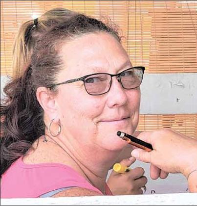 Cheryl Clement volunteered to help out at the Table Rock Senior Center during fair week to help lighten the load. Cheryl is always just a phone call away if the center needs help.