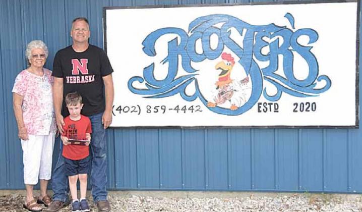 Pictured are Art Ross and his mother Kathy and his son Colton. Ray Kappel/Republican