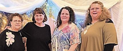 The Sitzman sisters Sherry, Sharla, Shannon and Suzanne