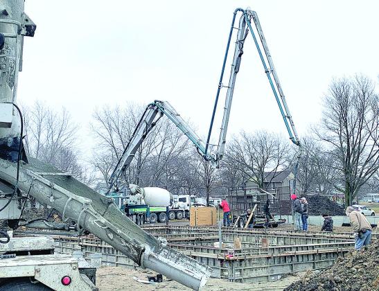 Foundations Poured