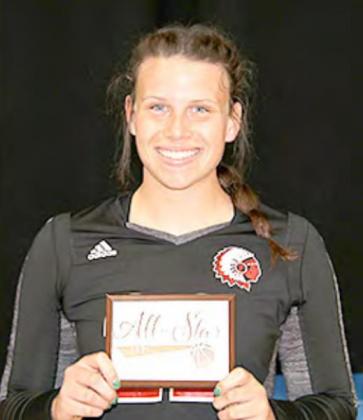Pawnee City’s Austin Branch participated in the All-Star Volleyball game. photo courtesy of Lorrie Novak