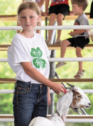 Jael Cappen – Purple Champion Dairy &amp;amp; Pygmy Goat Showman Junior Division
