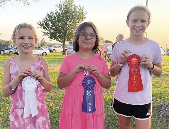Results of the fair’s Apple Pie Contest