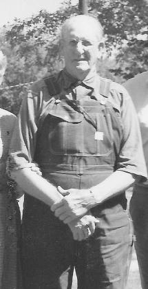 Above: Bill Alderman who died in 1969 at the age of 64. He was the school custodian from 1935 to 1937. Photo shared by Bonnie Bowen Venhaus.
