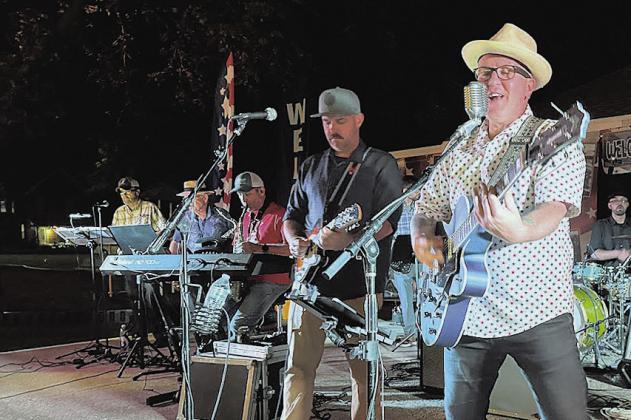 Bootheels Bluegrass Band -Mike Semrad in foreground
