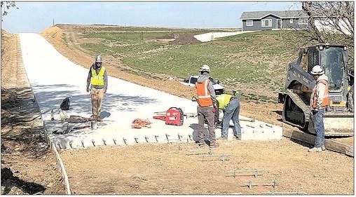 Work Continues On 711 Road