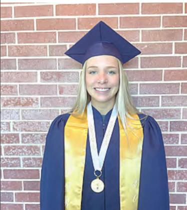 Co-Salutatorian for the HTRS Class of 2021, Katilyn Glathar