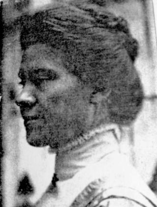 Elsie Pepoon Sutton, 1872-1955. She was 67 when she committed her memory of an old Pawnee Indian to paper