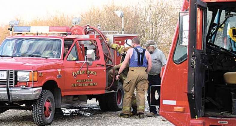 80 acres burn at Taylors Branch WMA