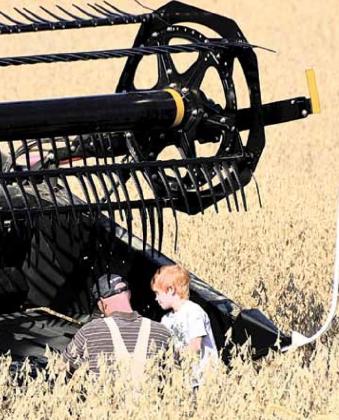 Harvest running ahead of normal
