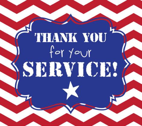 Veterans Day Program at Pawnee Schools on November 10th