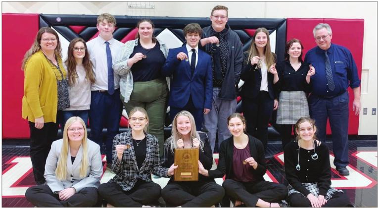 The Pawnee City Speech Team