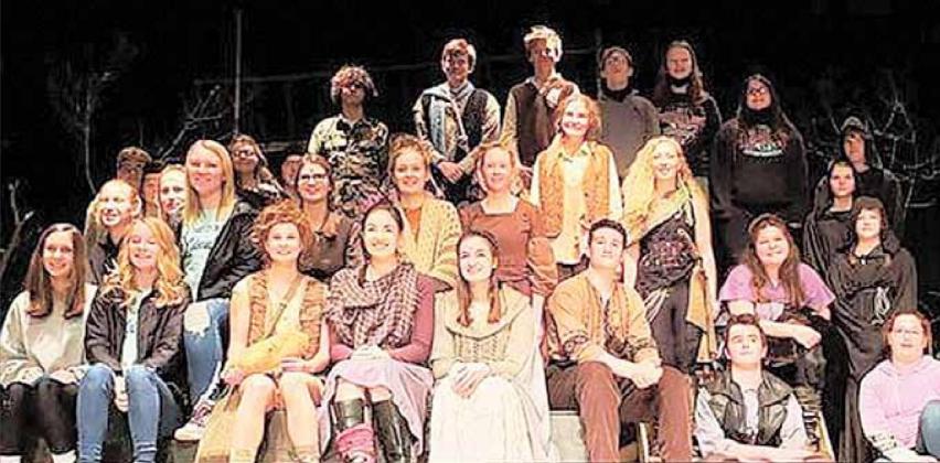 The One-Act Team is headed to state competition at Norfolk.