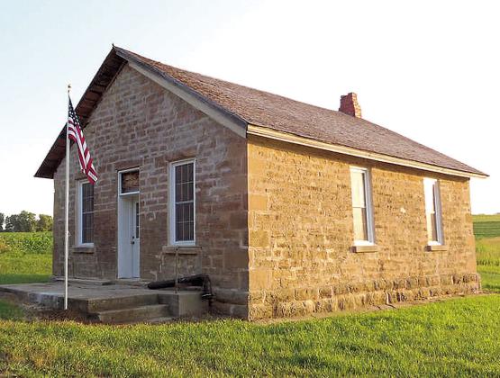 Pleasant Valley Country School in old School District 32, still in fine shape after over 150 years