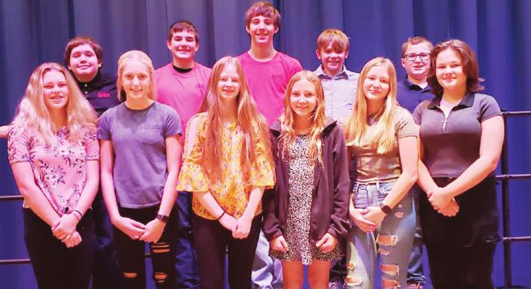 Eleven students
